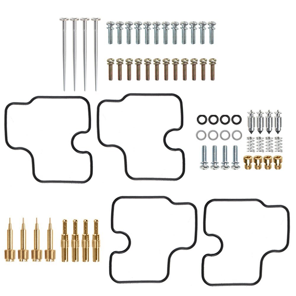 Solid Spare FIT FOR 99-00 HONDA CBR600F CBR 600F F4 F4I 600 CARBURETOR GASKETS REBUILD KIT