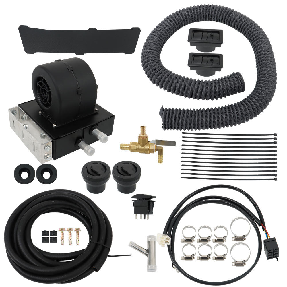 Solid Spare Cab Heater Kit with Defrost 2013-2019 For Polaris Ranger 900 XP