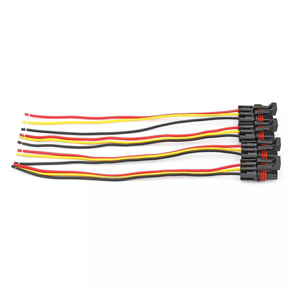 4PC For Polaris Ranger Crew XP1000 & RZR RS1 Pulse Power Plug Pigtail Connector