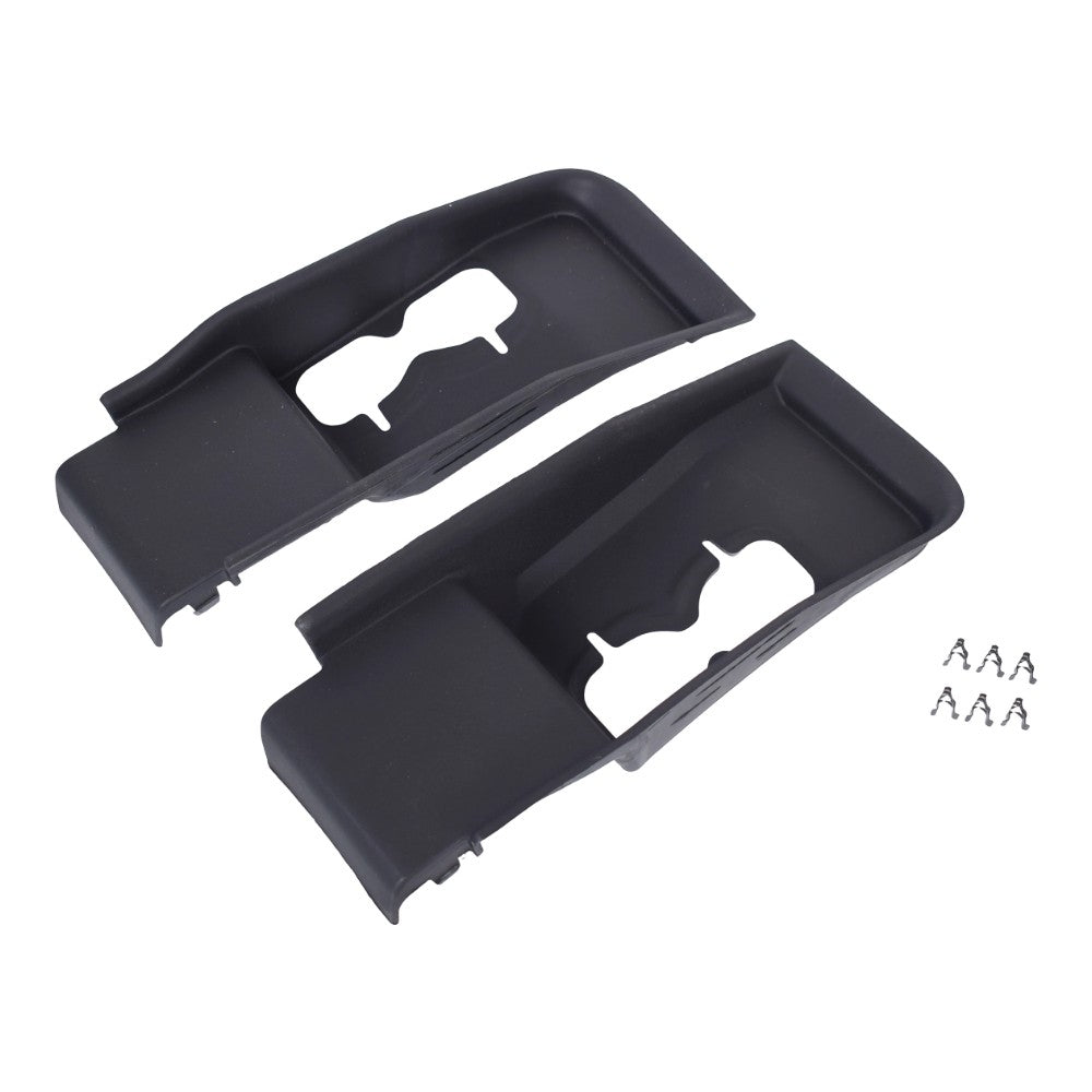 2Pcs Front LH & RH Plastic Tow Hook Bezel For Ford F-350 Super Duty 2022 Lariat