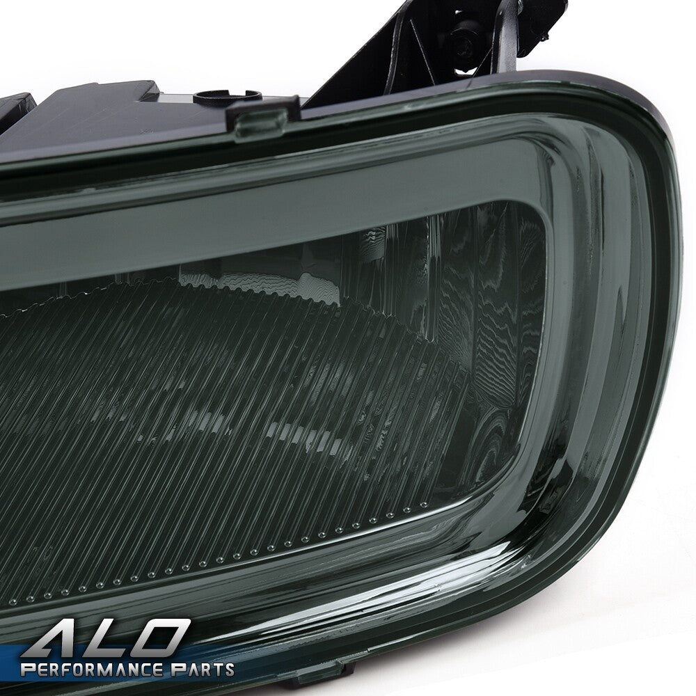 Solid Spare 2pcs Smoke Lens Front Left & Right Fog Lights Lamps Fit For 2004-2006 Ford F-150