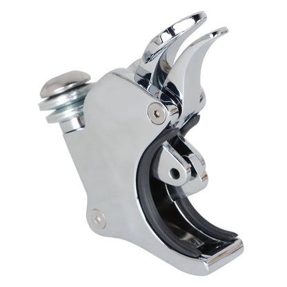 Solid Spare For Dyna FXDB 2002-2016 49mm 4PCS Windshield Windsreen Clamps New