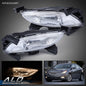 Solid Spare Fit For 2011-2013 Hyundai Sonata Pair Front Bumper Fog Driving Lights Clear Lamp