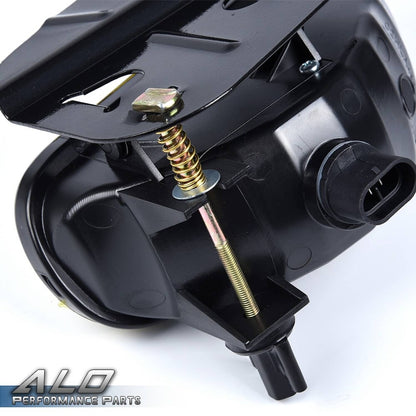 Solid Spare Fit For Cadillac Escalade 02-06 Bumper Replacement Fog Light Lamps Yellow Lens