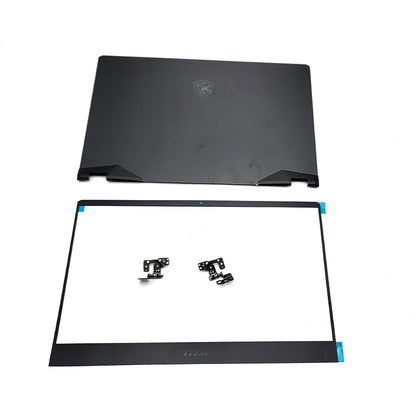 For MSI GE66 Vector GP66 MS-1541 MS-1542 MS-1543 Back Cover+ Bezel Hinges Black