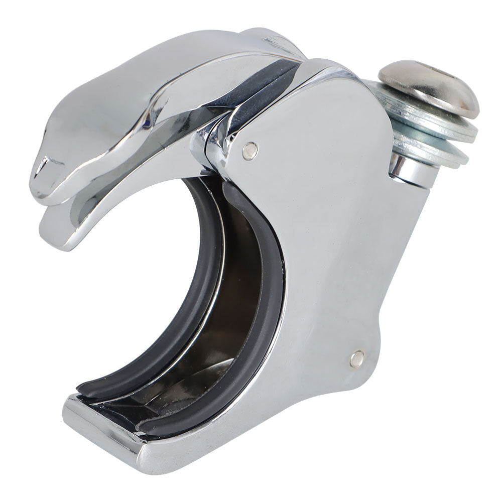 Solid Spare For Dyna FXDB 2002-2016 49mm 4PCS Windshield Windsreen Clamps New