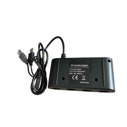 For Nintendo Switch Wii U PC Super Smash Bros 4 Port GameCube Controller Adapter