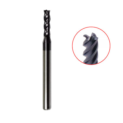 LOT OF 5 PCS 3/32" 4 FLUTE CARBIDE End Mills Solid Carbide AlTiN Coated New