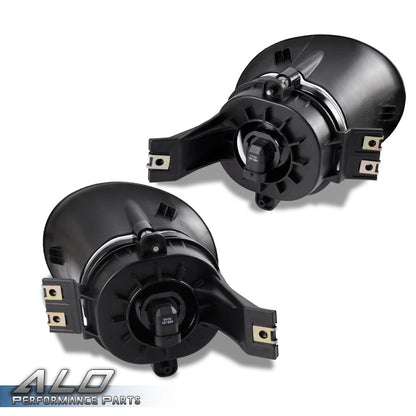 Solid Spare Fit For 02-08 Ram 1500 03-09 2500 3500 Bumper Fog Lights Driving Lamps + Bezel