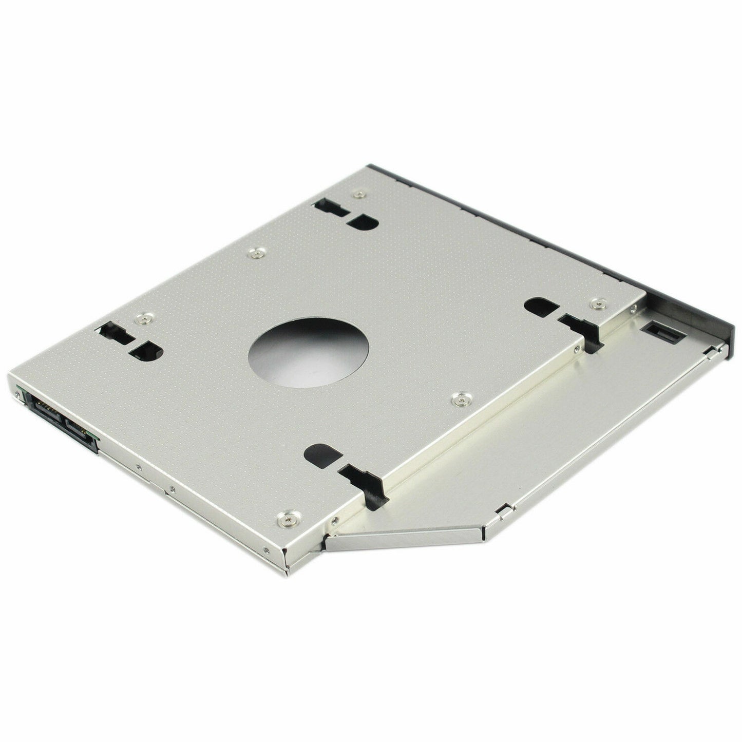 New12.7mm Universal for SATA 2nd HDD SSD Hard Drive Caddy CD/DVD-ROM Optical Bay