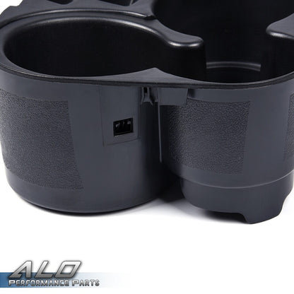 Solid Spare Fit For 07-12 Altima Removable Plastic Center Console Cup Holder & Liner