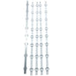 5Pcs LED Strips Kit For 60UM6900PUA 60UM6900DUB 60UN7000PUB 60UM7100PLB