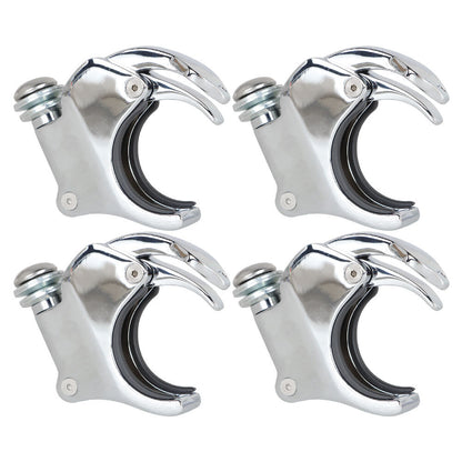 Solid Spare For Dyna FXDB 2002-2016 49mm 4PCS Windshield Windsreen Clamps New