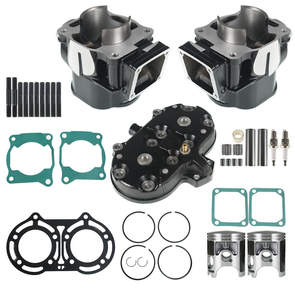 Solid Spare NEW Cylinder Head Piston Gasket Top End Kit For 1987-2006 Yamaha Banshee 350