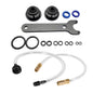 New HS5157 Front Mount Hydraulic Steering Cylinder Seal Ki t& Bleed For Seastar
