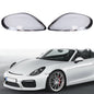 Left + Right Headlight Lens Cover Shell For 2014-2016 Porsche Boxster Cayman 981