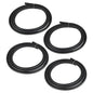 4pcs Left Right Front Rear Door Weatherstrip Seal For Toyota 4Runner 2000-2002