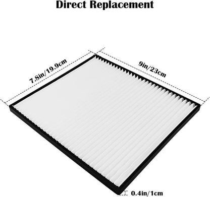Cabin Air Filter For Kenworth Peterbilt S-9034 S28571 F37-1018 PA30269 AF56102