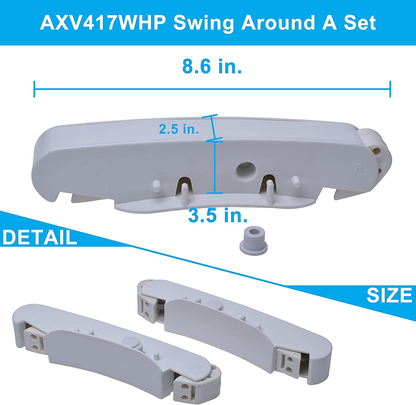 AXV417WHP Pool Cleaner Kit Compatible For Hayward Navigator Pool Vac Ultra Pool