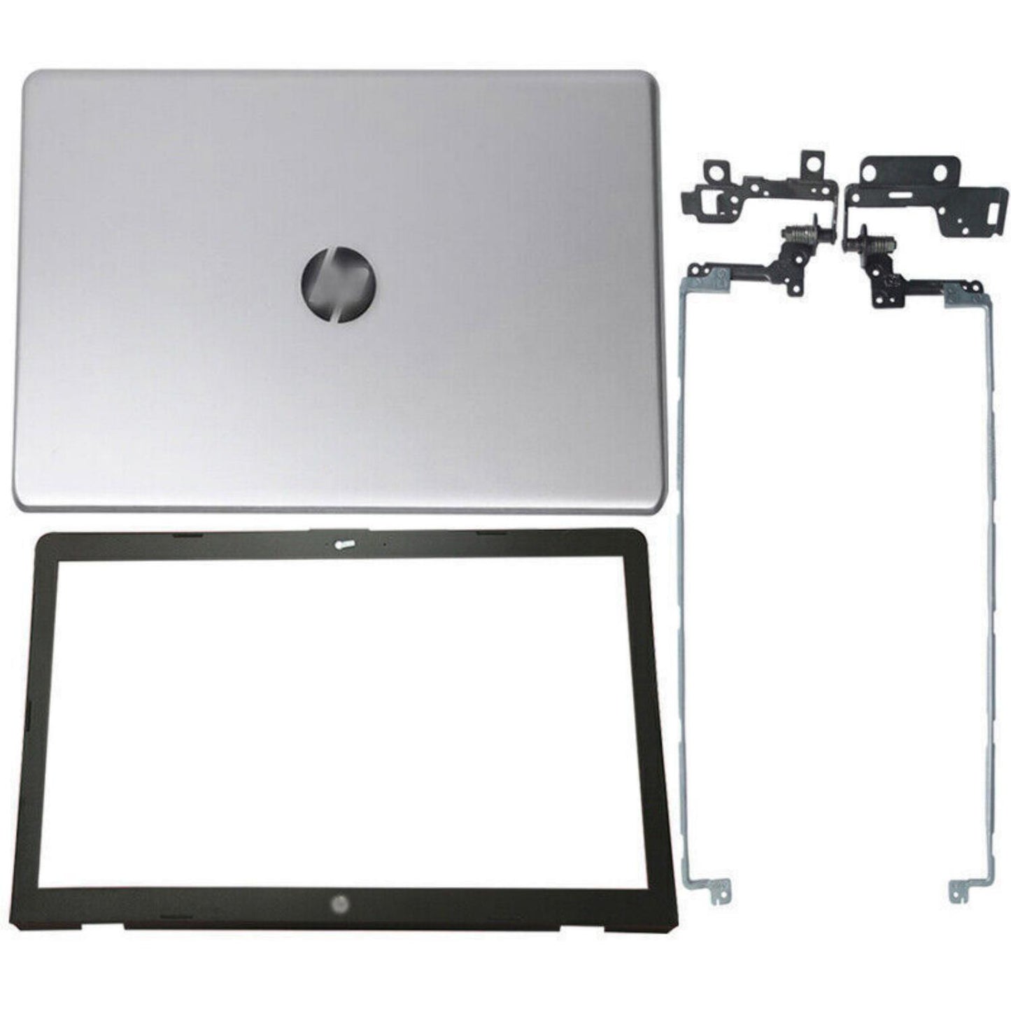 For HP 17-BS 17-AK 17AY 17G-BR Top LCD Back Cover+Bezel+Hinges 926482-001 Silver