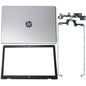 For HP 17-BS 17-AK 17AY 17G-BR Top LCD Back Cover+Bezel+Hinges 926482-001 Silver