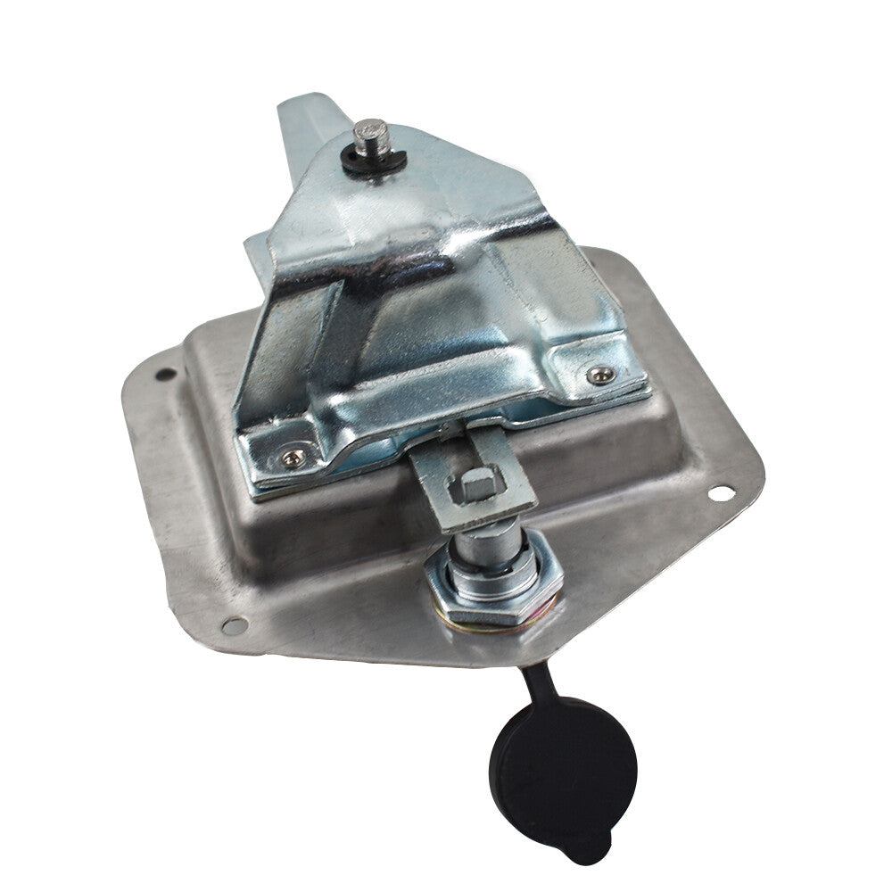 Solid Spare Trailer Door Latch T-Handle Lock Key for Camper RV Truck Stainless Steel Toolbox