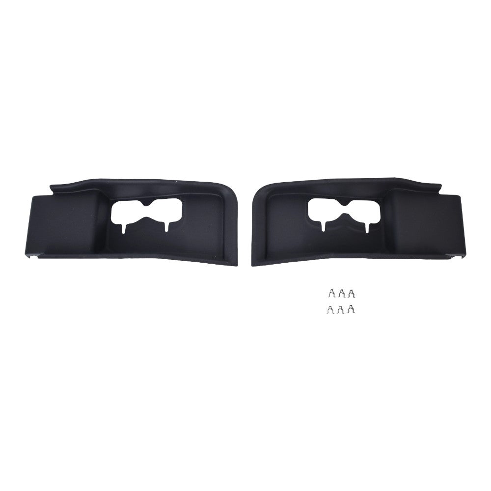 2Pcs Front LH & RH Plastic Tow Hook Bezel For Ford F-350 Super Duty 2022 Lariat