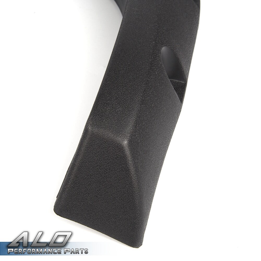 Solid Spare Fit For 10-17 Dodge Ram 2500/3500 Black Pocket Style Rivet Bolt On Fender Flares