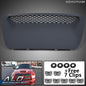 Solid Spare Hood Scoop Molding Bezel 4 Retainer Nuts Fit For 04-05 Dodge Ram 1500 SRT Black