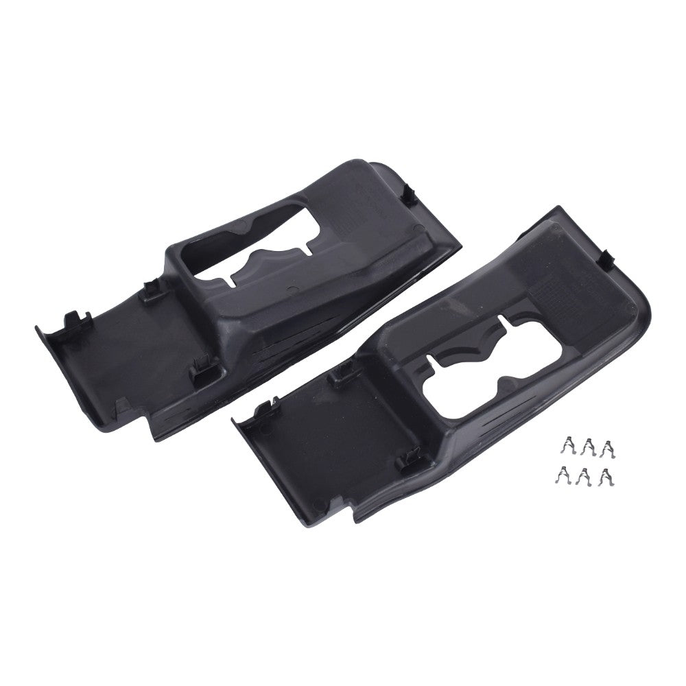 2Pcs Front LH & RH Plastic Tow Hook Bezel For Ford F-350 Super Duty 2022 Lariat