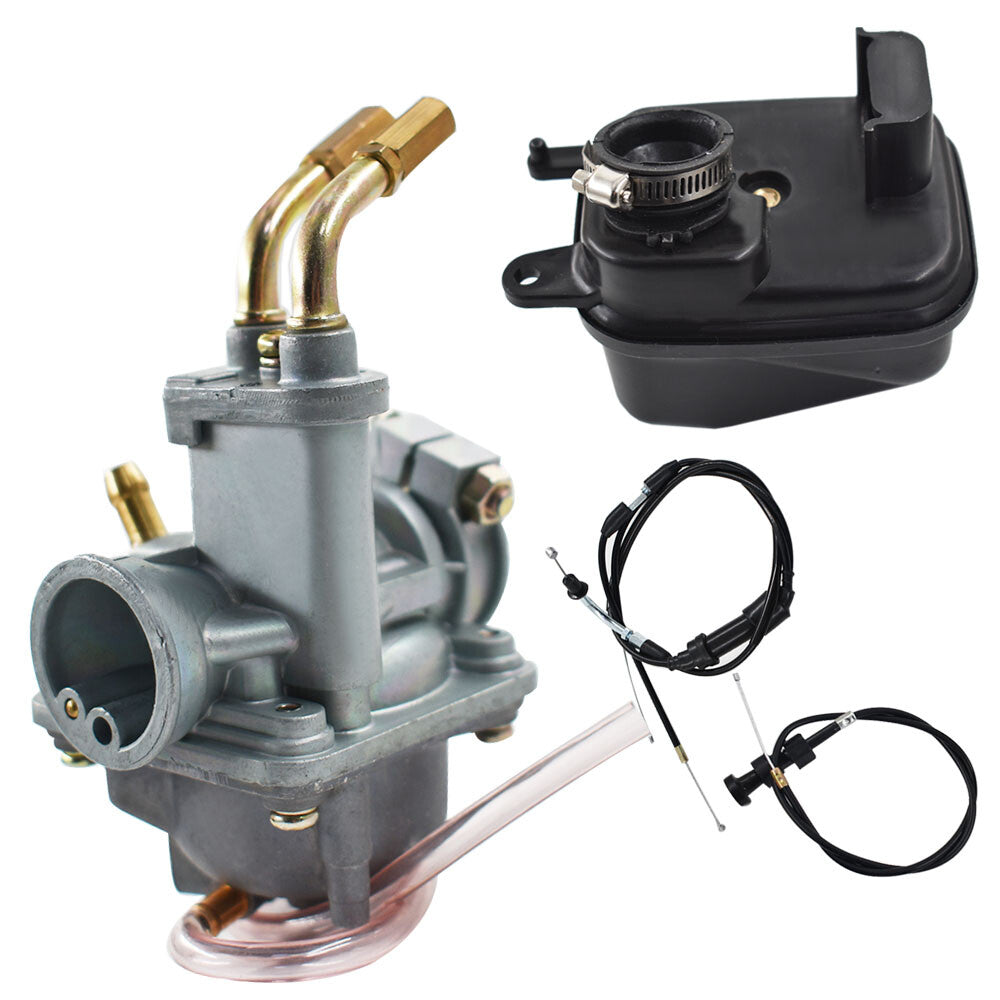 Solid Spare For Yamaha Y ZINGER PW 50 Carburetor Air Filter & Throttle Choke Cable Carb NEW