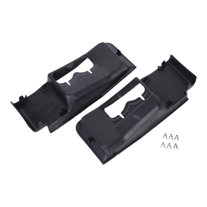 2Pcs Front LH & RH Plastic Tow Hook Bezel For Ford F-350 Super Duty 2022 Lariat