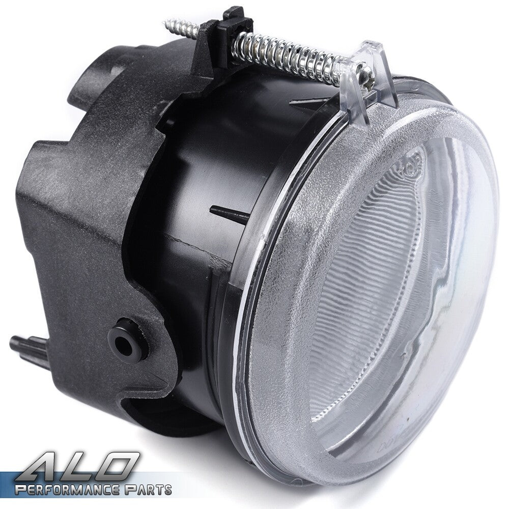 Solid Spare Fit For 06-09 Charger/08-10 Challenger Clear Bumper Fog Light Lamps+Bulbs Pair