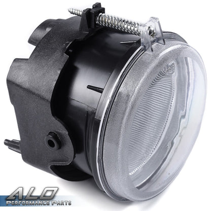 Solid Spare Fit For 06-09 Charger/08-10 Challenger Clear Bumper Fog Light Lamps+Bulbs Pair