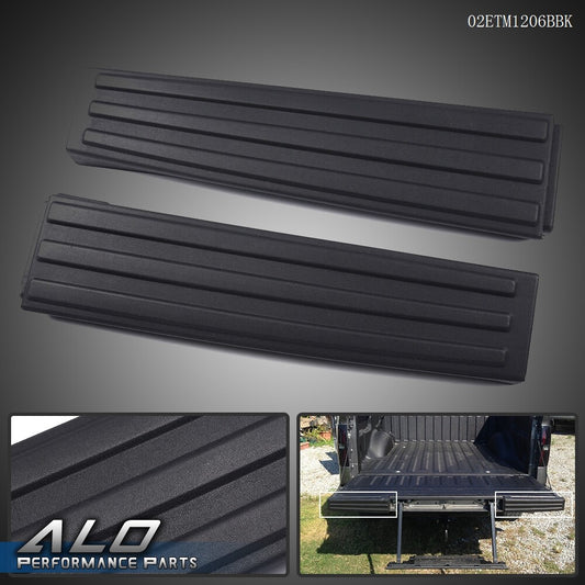 Solid Spare Fit For 09-14 Ford F150 Tailgate Top Protector Spoiler Cover Moulding Cap Black