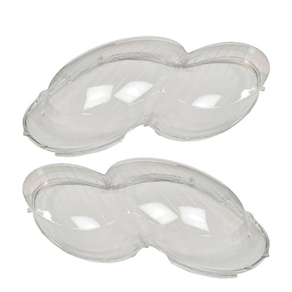 For 2003-2008 Mercedes-Benz W230 SL500 A Pair Clear Front Headlight Lens Cover