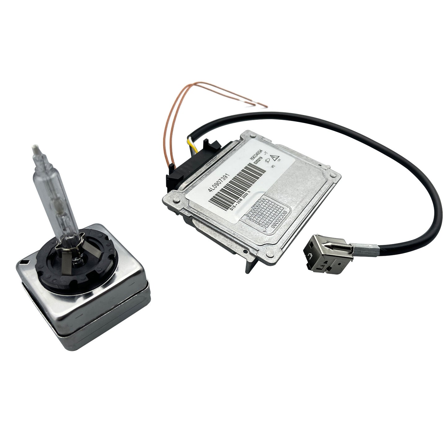 Xenon HID Headlight Ballast & Ignitor &Bulb For 2007-2010 Audi Q7 3.0L 3.6L 4.2L