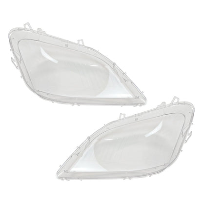 For 2006-2008 Mercedes Benz ML Class W164 Pair Clear Headlight Lens Covers
