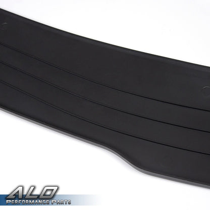 Solid Spare Fit For Universal Front Bumper Lip Flat Splitter Plate Under Panel Diffuser