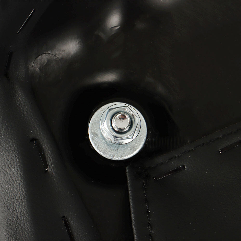 Solid Spare Backrest Pad Red Stitching For Glide Street Road Glide Road King 2009-UP USA