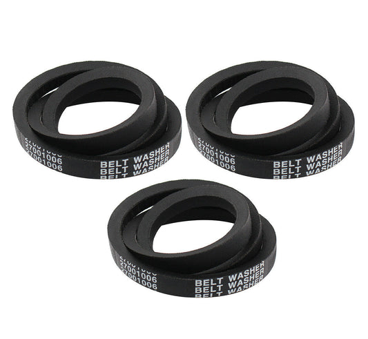 3Pcs 27001006 Washer Drive Belt For Whirpool Amana Maytag Washing Machine 38174