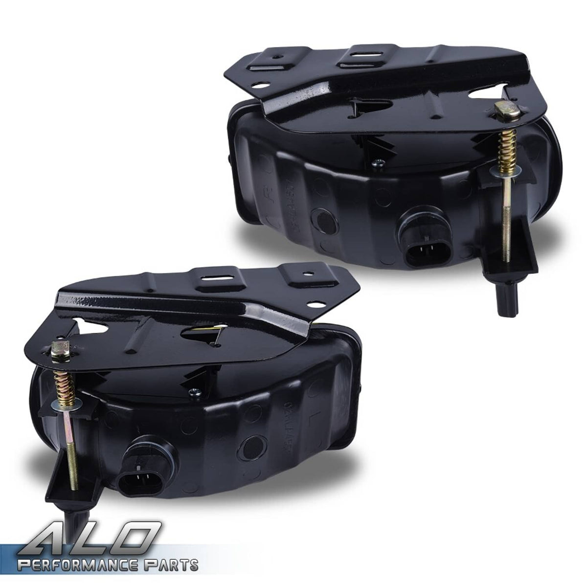 Solid Spare Fit For Cadillac Escalade 02-06 Bumper Replacement Fog Light Lamps Yellow Lens