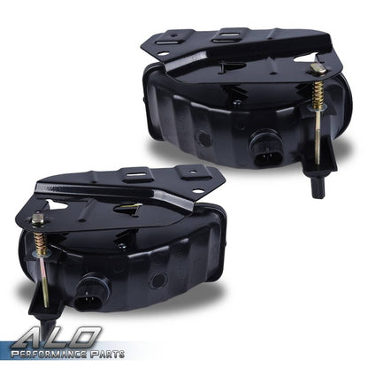 Solid Spare Fit For Cadillac Escalade 02-06 Bumper Replacement Fog Light Lamps Yellow Lens