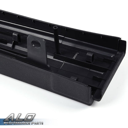Solid Spare Fit For 09-14 Ford F150 Tailgate Top Protector Spoiler Cover Moulding Cap Black