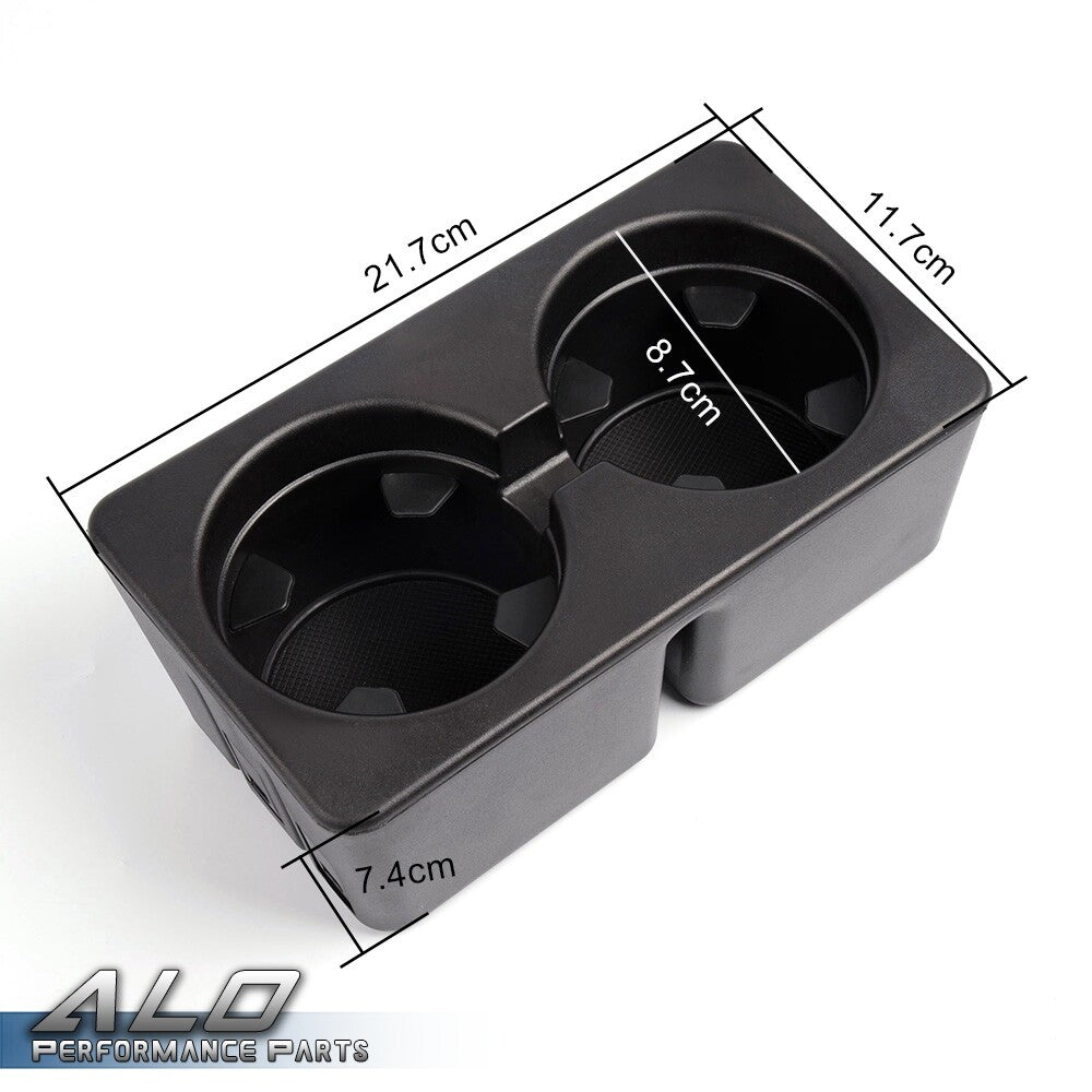 Solid Spare Fit For 07-14 GMC Cadillac Chevy Center Console Part Dual Cup Holder Insert