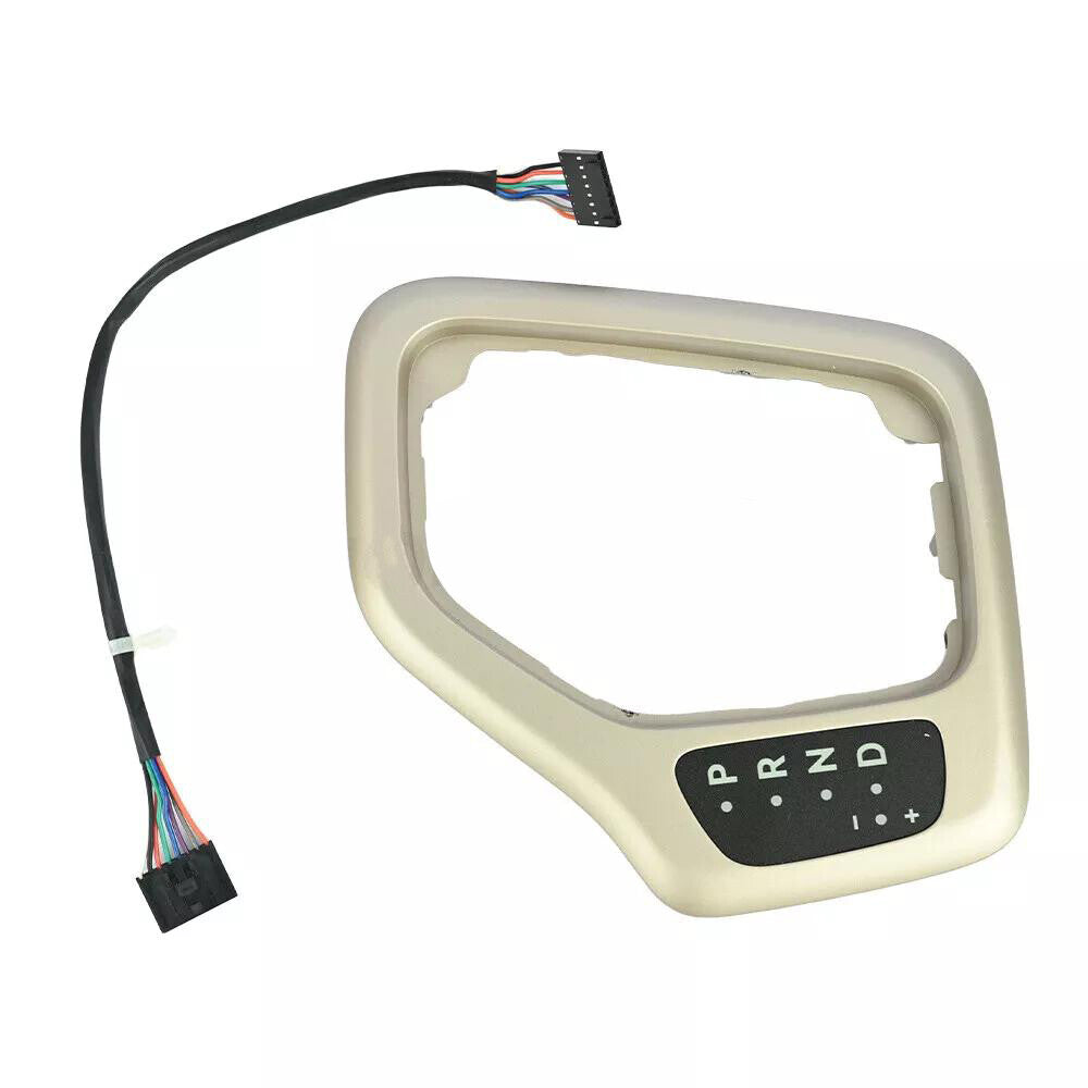 New for 2014-2018 Jeep Cherokee Center Shifter Bezel Factory Gold 5YD27LS5AA