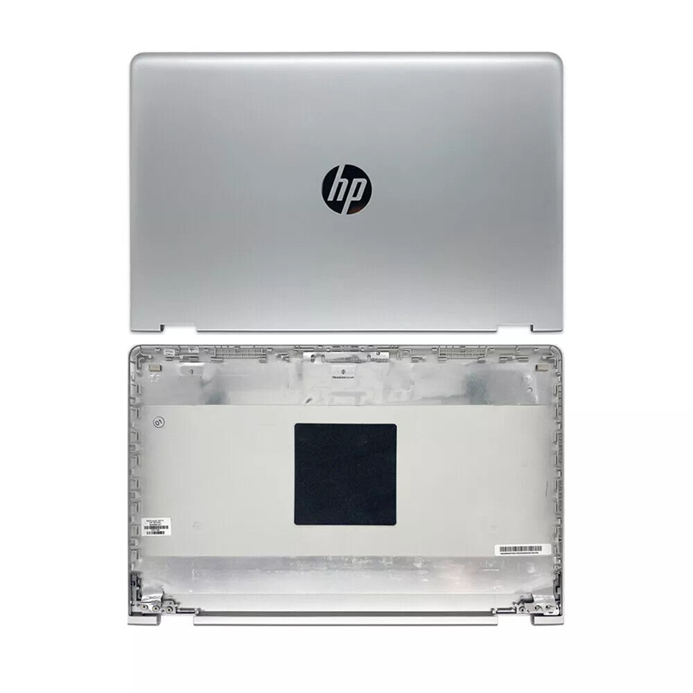 Silver LCD Back CoverFor HP Pavilion 15-BR 15-BR001LA Top Lid 924501-001 US