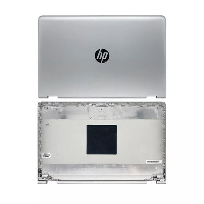 Silver LCD Back CoverFor HP Pavilion 15-BR 15-BR001LA Top Lid 924501-001 US