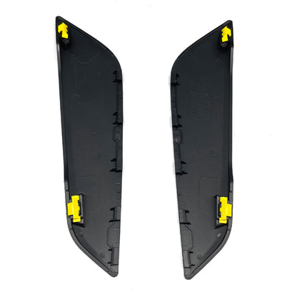 Pair Gloss Black Fender Duct Trim Left&Right Side For 2017-2020 BMW G30 5 Series