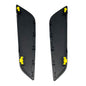 Pair Gloss Black Fender Duct Trim Left&Right Side For 2017-2020 BMW G30 5 Series